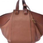 LOEWE ロエベ ハンモック 茶 レディース カーフ ショルダーバッグ