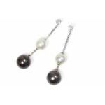 MIKIMOTO ミキモト パール イヤリング/K18WG