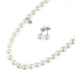 MIKIMOTO ミキモト アコヤ真珠 ネックレス ピアスセット