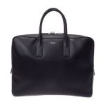 Saintlaurent サンローラン クラシックミュージアム ブリーフケース レザー ブラック