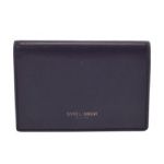 Saintlaurent サンローラン カードケース カーフ ブラック