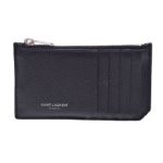Saintlaurent サンローラン コインケース カードケース ブラック レザー