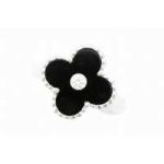Van Cleef & Arpels ヴァンクリーフ&アーペル ヴィンテージアルハンブラ ダイヤイヤリング