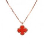 Van Cleef & Arpels ヴァンクリーフ&アーペル スイートアルハンブラ ネックレスPG