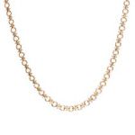Van Cleef & Arpels ヴァンクリーフ&アーペル デザインチェーン ネックレス YG