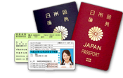 運転免許証とパスポート